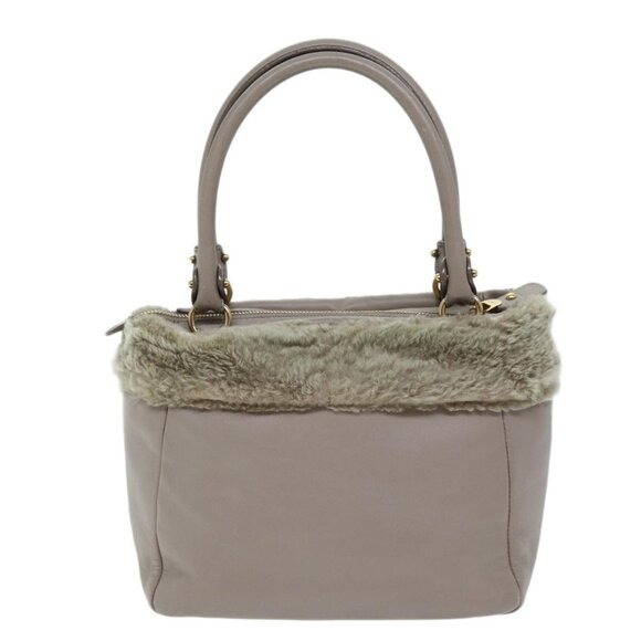 Salvatore Ferragamo Hand Bag Leather Pink Auth - Picture 3 of 15